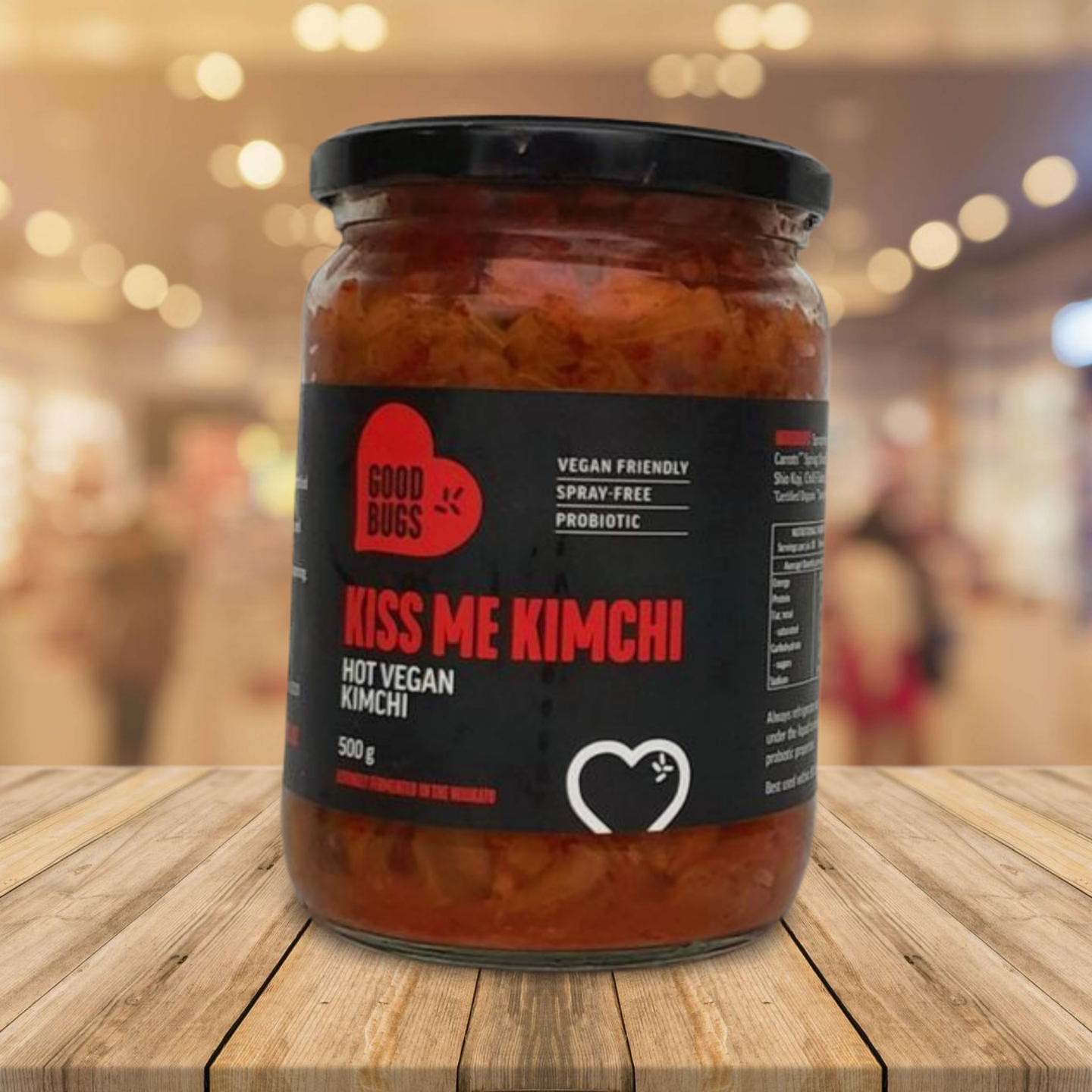 Kimchi 500g - Kiss Me Hot Vegan