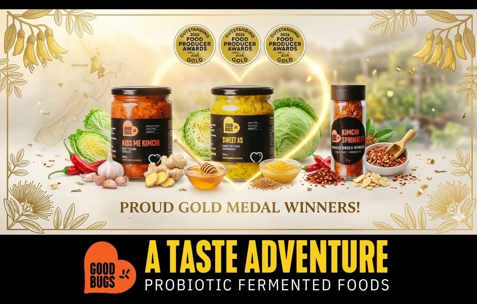 🏆 3 Gold Medals for GoodBugs | Outstanding Food Producer Awards 2026 NZ