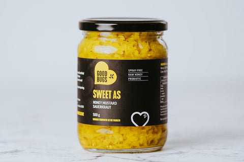Sauerkraut 500g Sweet As - Honey Mustard