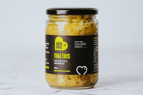 Sauerkraut 500g Thai This - Lime and Chilli