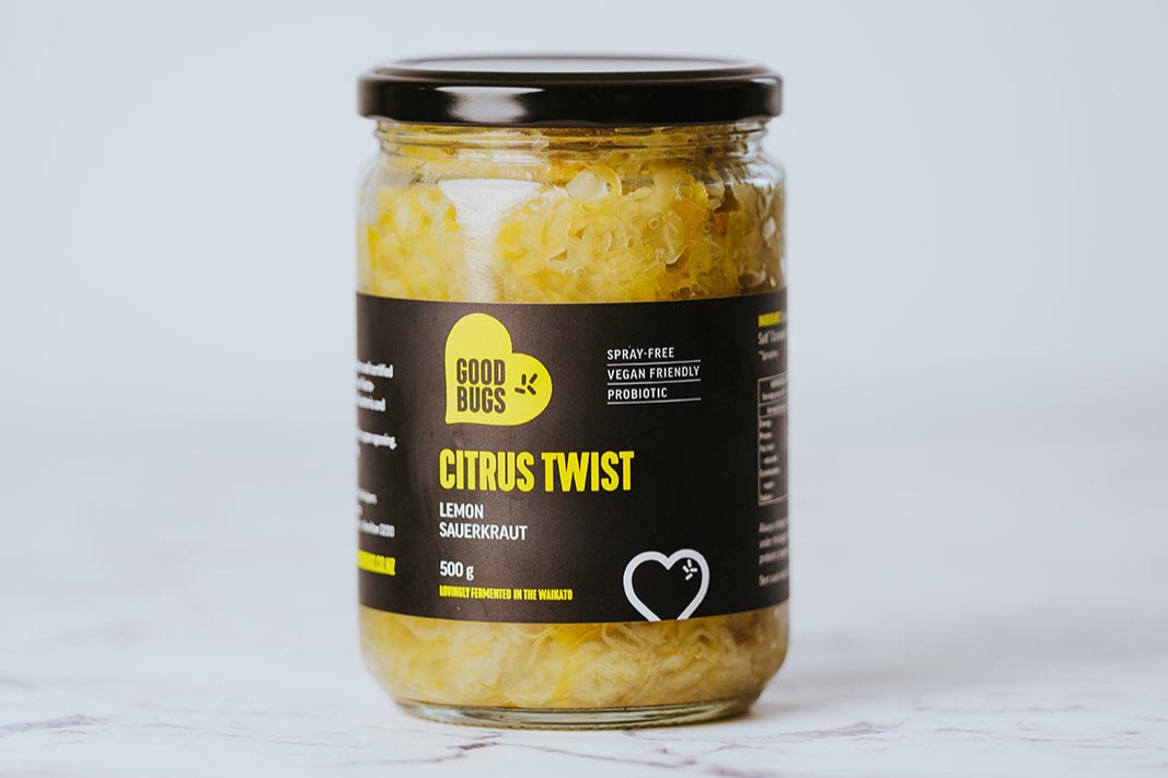 Sauerkraut 500g Citrus Twist - Lemon & Coriander