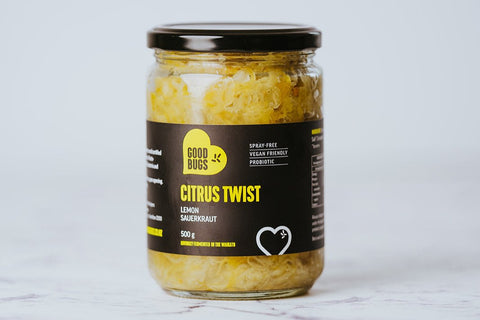Sauerkraut 500g Citrus Twist - Lemon & Coriander