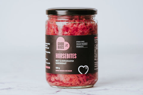 Sauerkraut 500g Horsebites - Beet & Horseradish
